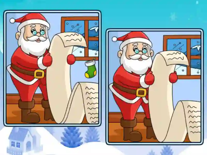 游戏Christmas Spot the Difference在线