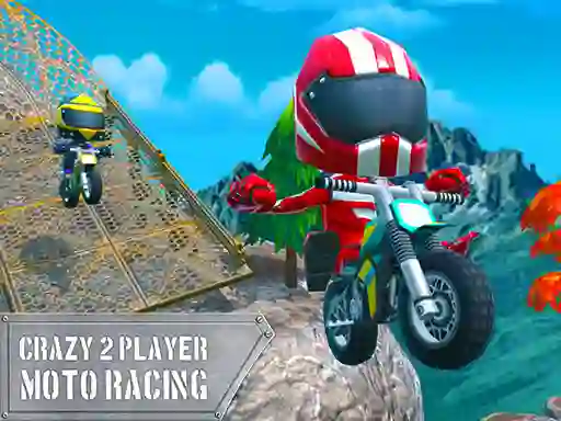 游戏Crazy 2 Player Moto Racing在线