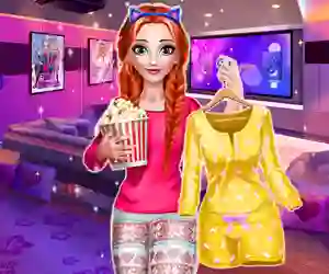 游戏Annie Movie Night在线