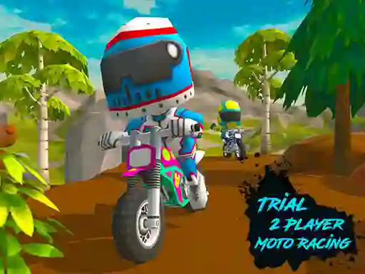 游戏Trial 2 Player Moto Racing在线