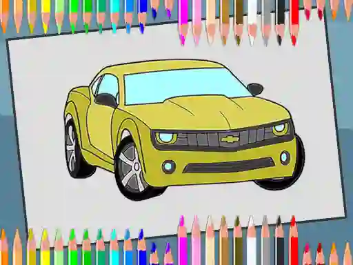 游戏American Cars Coloring Book在线