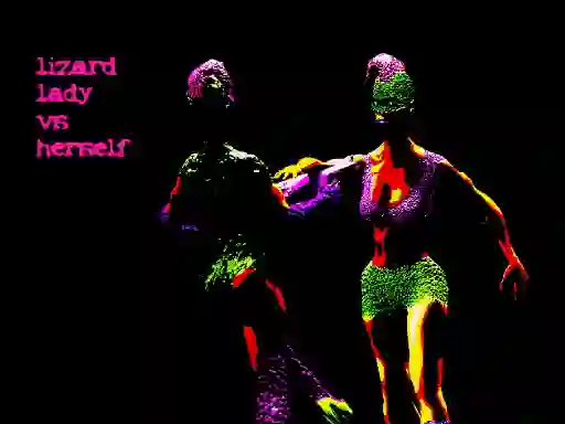 游戏Lizard Lady vs Herself在线