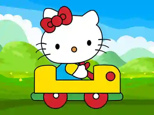 游戏Cute Kitty Car Jigsaw在线