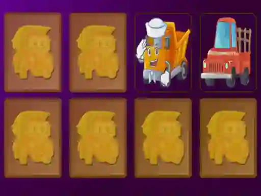 游戏Cartoon Trucks Memory在线