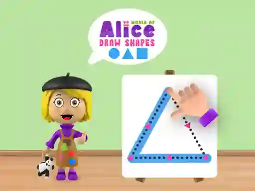 游戏World of Alice Draw Shapes在线