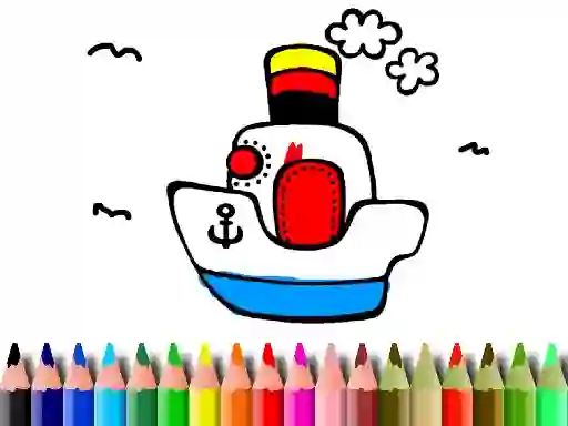 游戏Back to School: Boat Coloring在线