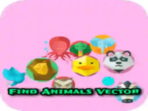 游戏Find Animals Vector在线