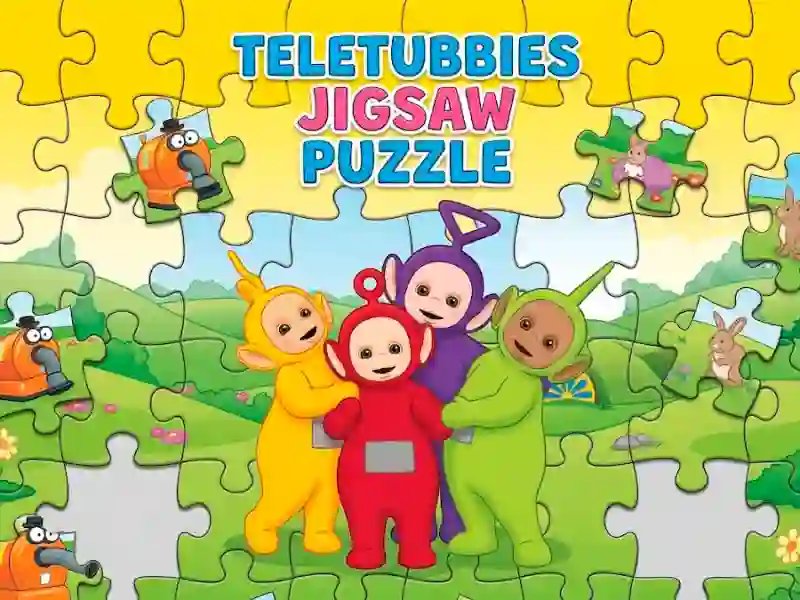 游戏Teletubbies Jigsaw Puzzle在线