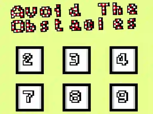 游戏Avoid the obstacles在线