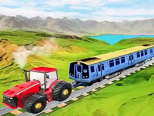 游戏Chained tractor towing train在线