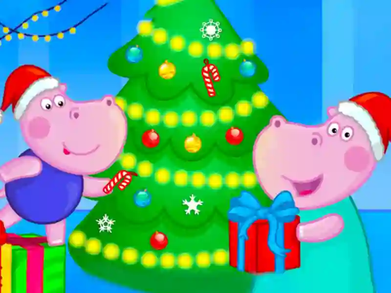 游戏Hippo Christmas Calendar在线