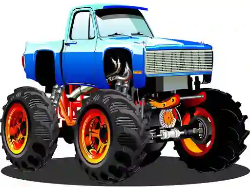 游戏Monster Truck Puzzle在线