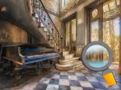 游戏Abandoned Room Hidden Numbers在线