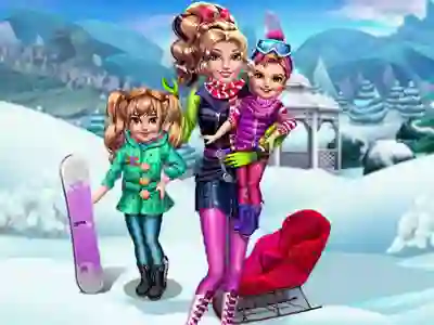 游戏Twins Winter Fun!在线