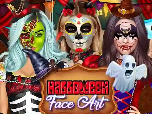 游戏Kylie Jenner Halloween Face Art在线