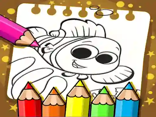 游戏Finding Nemo Color Book在线
