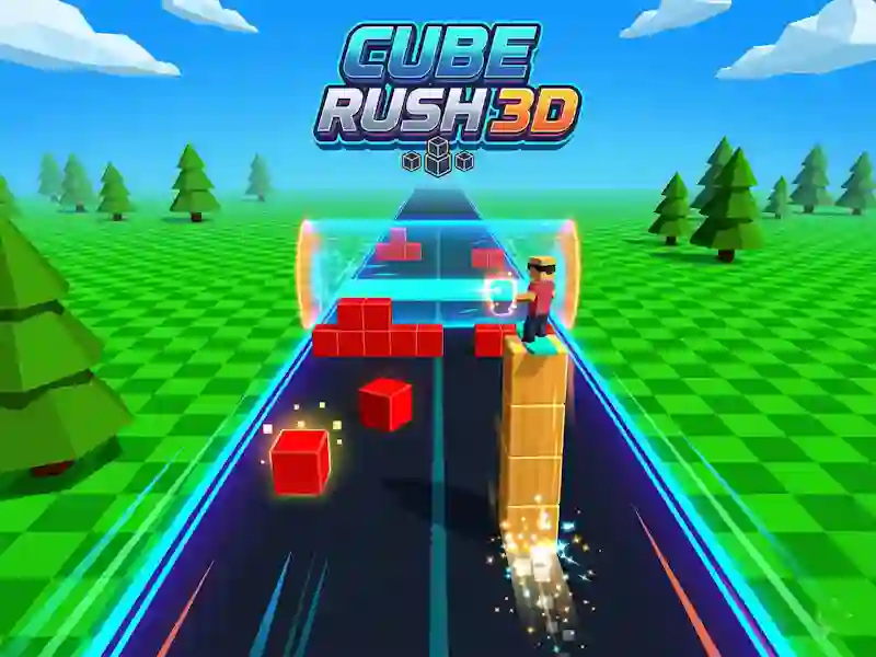 游戏Cube Rush 3D在线