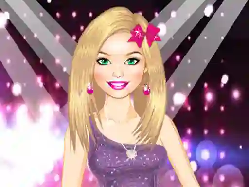 游戏Barbie Popstar Dressup在线
