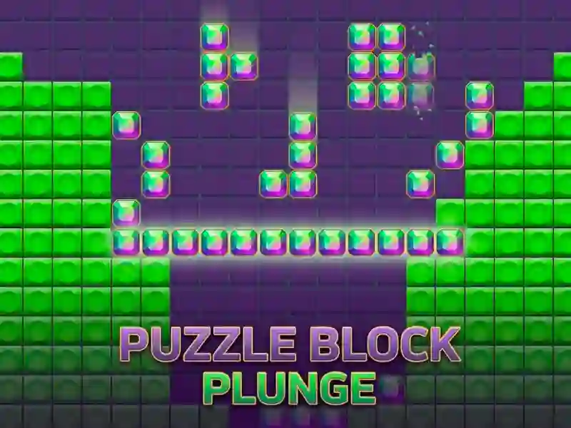 游戏Puzzle Block Plunge在线