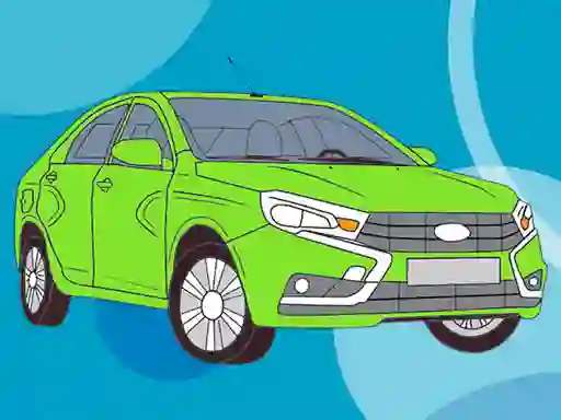 游戏Russian Cars Coloring Book在线