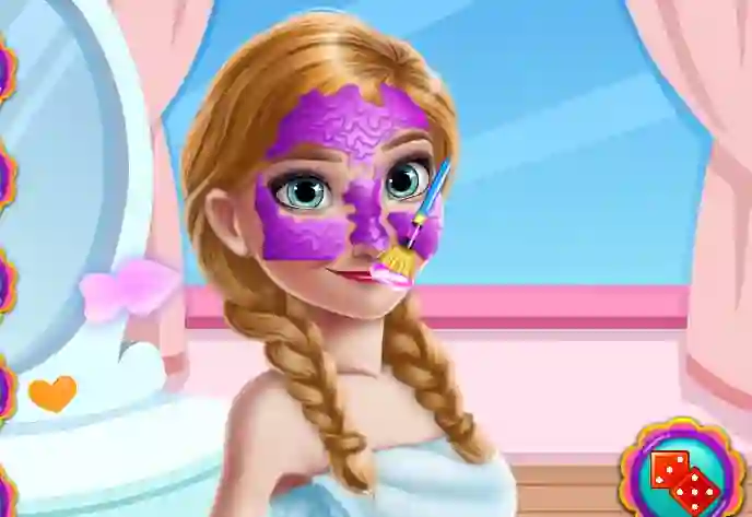 游戏Ice Princess Fruity Skin Care在线