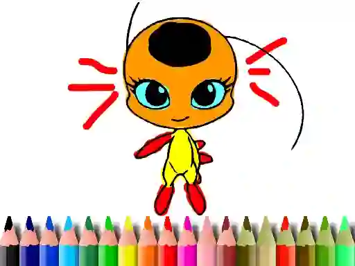 游戏Back To School: Dotted Girl Coloring在线