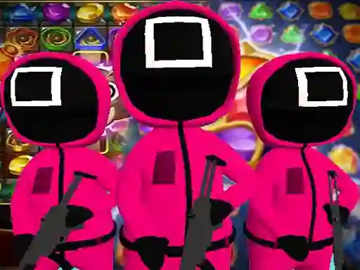 游戏Squid Game Gold match-3在线