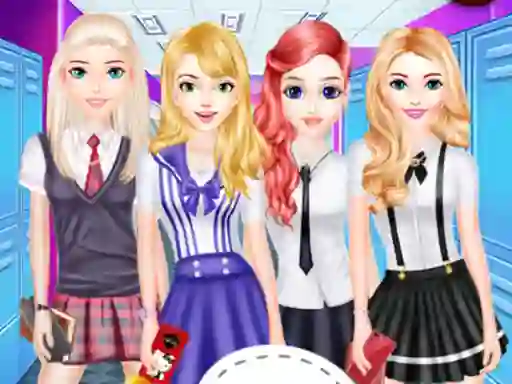 游戏Girls School Fashion在线