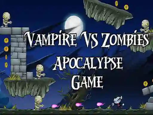 游戏Vamp kid vs The Zombies apocalipse在线