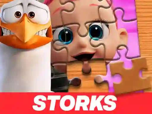 游戏Storks Jigsaw Puzzle在线
