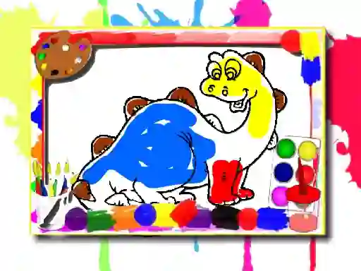 游戏Dinosaur Coloring Book在线