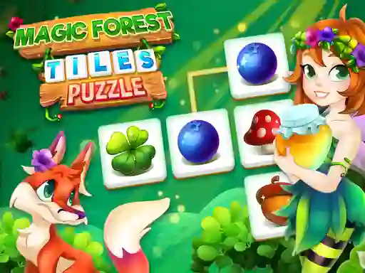 游戏Magic Forest Tiles Puzzle在线