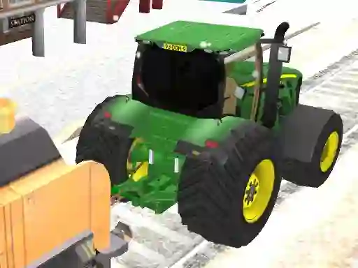 游戏Tractor Chained Towing Train 2018在线