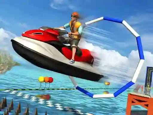 游戏Super Jet Ski Race Stunt在线