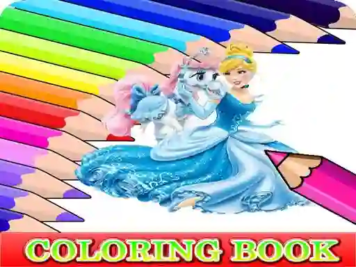 游戏Coloring Book for Cinderella在线