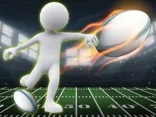 游戏Stickman Rugby Run And Kick在线