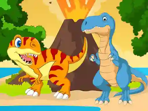 游戏Dino Jigsaw在线