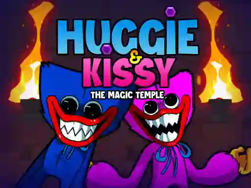 游戏Huggie & Kissy The Magic Temple在线