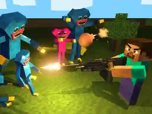 游戏Mine Shooter: Huggy's Attack在线