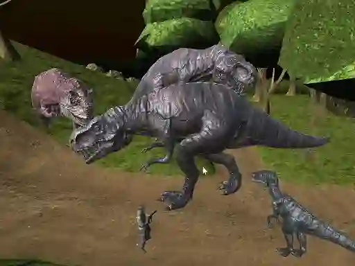游戏Mightnight Multiplayer Dinosaur Hunt在线