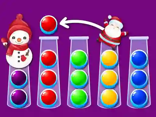 游戏Ball Sort Xmas在线