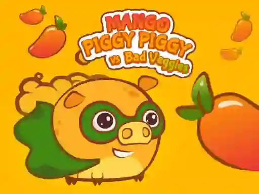 游戏Mango Piggy Piggy vs Bad Veggies在线