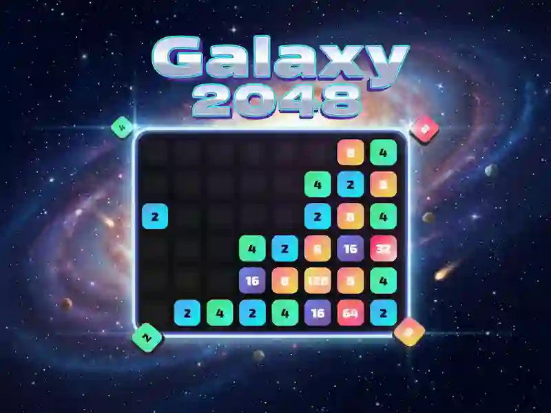 游戏Galaxy 2048在线