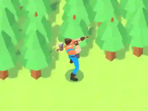 游戏Idle Lumberjack 3D在线