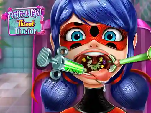 游戏Dotted Girl Throat Doctor在线