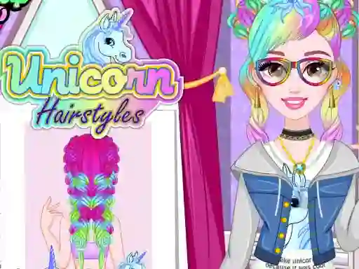 游戏Unicorn Hairstyles在线