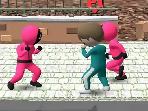 游戏Squid Game Multiplayer Fighting在线