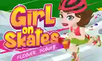 游戏Girl on Skates: Flower Power在线