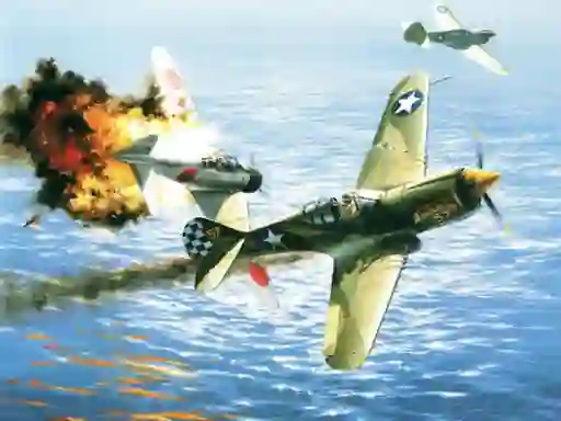 游戏Aviation Art Air Combat Slide在线