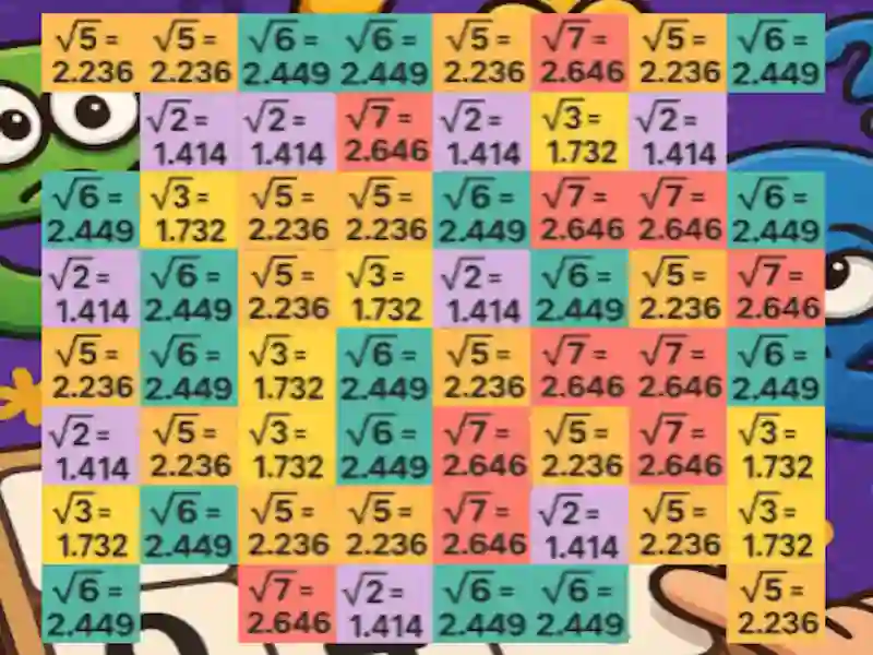 游戏Tricky Square Roots在线